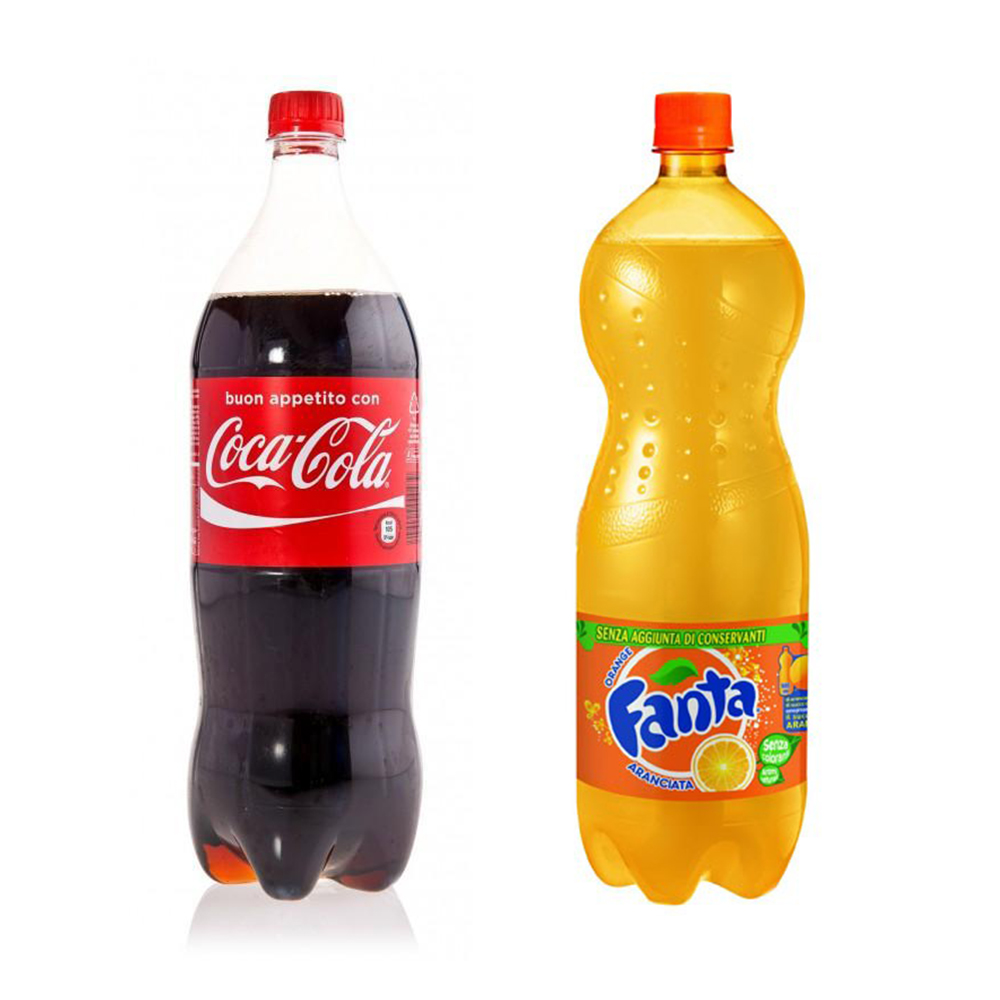 Coca-Cola e Fanta · PET 1,5 l
